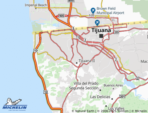 MICHELIN Vivienda Popular map - ViaMichelin