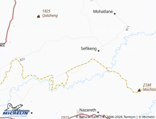 MICHELIN Ha Mpusi map - ViaMichelin