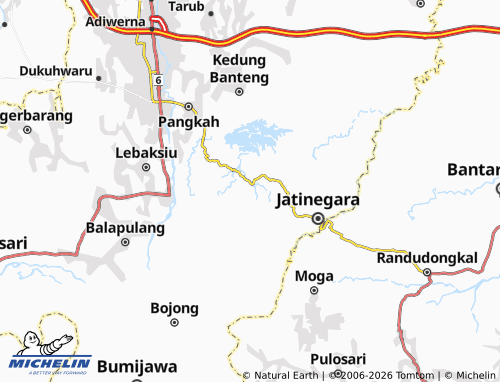 MICHELIN-Landkarte Padasari - ViaMichelin