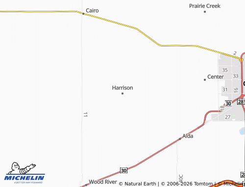 Mappa MICHELIN Harrison - ViaMichelin