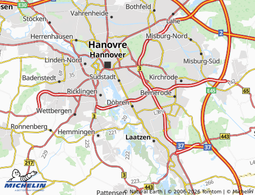 MICHELIN Waldhausen map - ViaMichelin