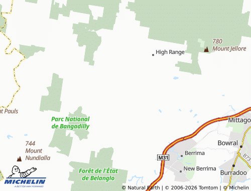 Mapa MICHELIN Joadja - ViaMichelin