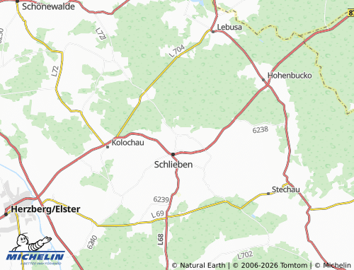 MICHELIN Berga map - ViaMichelin