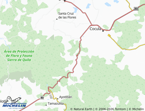 MICHELIN El Saucillo map - ViaMichelin