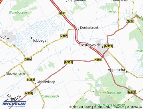 Kaart MICHELIN Makkinga - ViaMichelin
