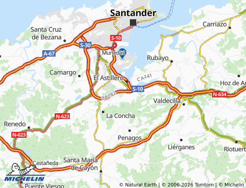 Kaart MICHELIN Socabarga - ViaMichelin