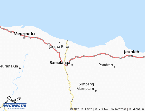 Mapa MICHELIN Ulee Jeumatan - ViaMichelin