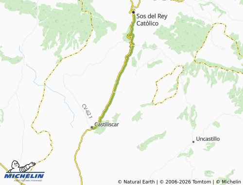 Mappa MICHELIN Castillo Barués - ViaMichelin