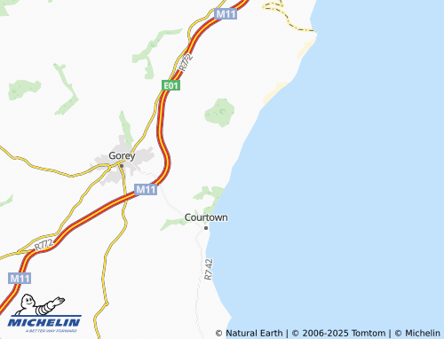 MICHELIN Ballymoney map - ViaMichelin