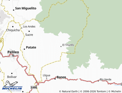 Mappa MICHELIN El Triunfo - ViaMichelin