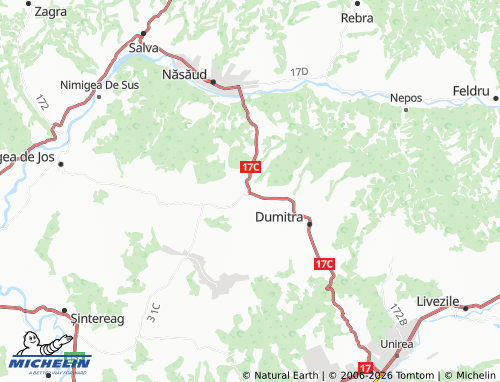 MICHELIN Cepari map - ViaMichelin