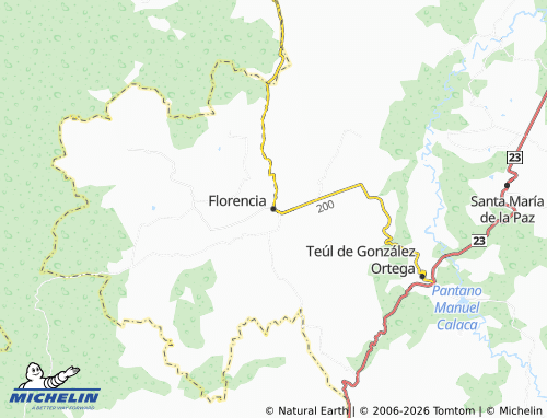 Carte MICHELIN Florencia - ViaMichelin