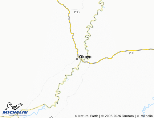 Mappa MICHELIN Okoyo - ViaMichelin