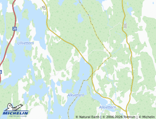 Carte MICHELIN Kyrksten - ViaMichelin