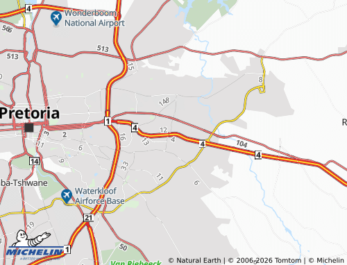 Mapa MICHELIN Willow Park - ViaMichelin