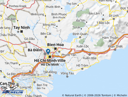 Mapa MICHELIN Trảng Bom - ViaMichelin