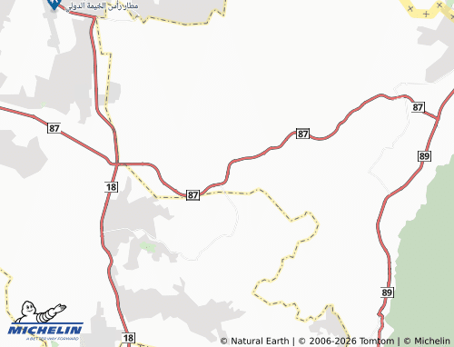 MICHELIN Al Jireef map - ViaMichelin
