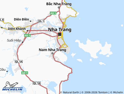 MICHELIN-Landkarte Phước Long - ViaMichelin