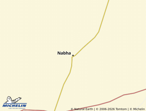 Carte MICHELIN Nabha - ViaMichelin