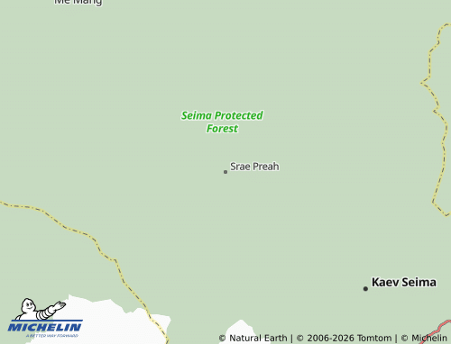 Mappa MICHELIN Srae Preah - ViaMichelin