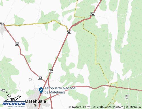 MICHELIN La Caña map - ViaMichelin