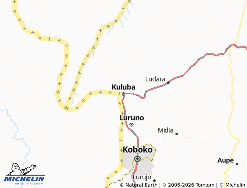 Mappa MICHELIN Kuluba - ViaMichelin