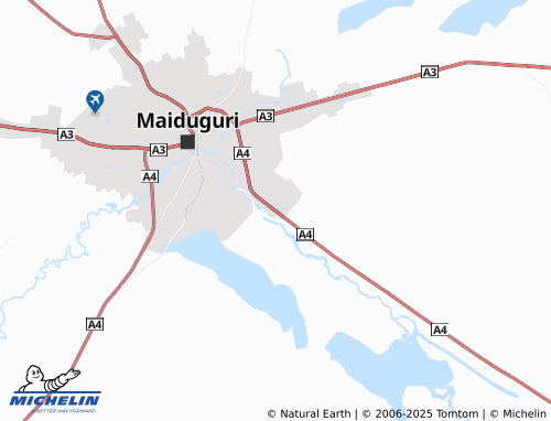 MICHELIN Mai-Musari map - ViaMichelin