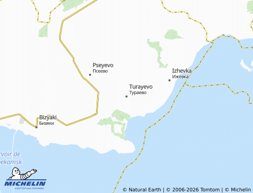 MICHELIN-Landkarte Turayevo - ViaMichelin