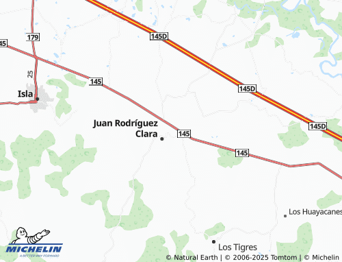 Mapa MICHELIN Tierra Colorada - ViaMichelin