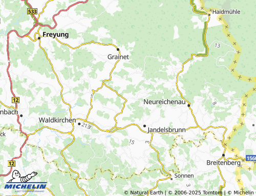 MICHELIN Hintereben map - ViaMichelin