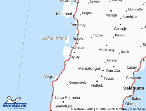MICHELIN Tubod map - ViaMichelin