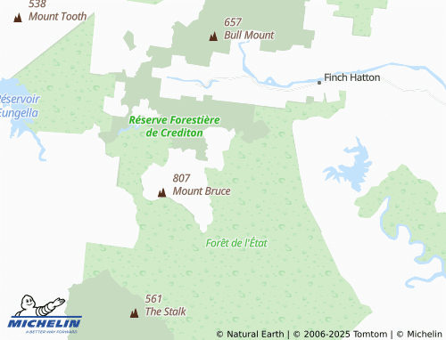 MICHELIN Crediton map - ViaMichelin