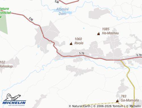 Mappa MICHELIN Ka-Chavani - ViaMichelin