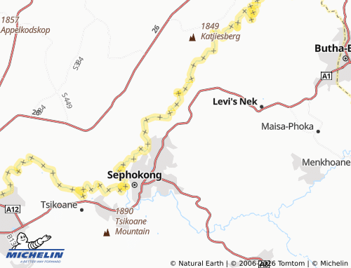 MICHELIN Ha Simone map - ViaMichelin