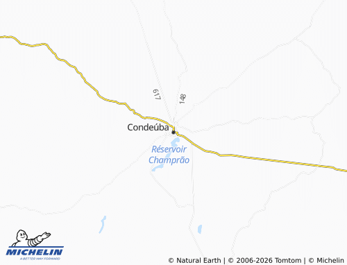 MICHELIN-Landkarte Condeúba - ViaMichelin