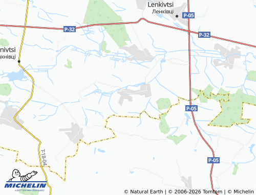 MICHELIN Lavrynivtsi map - ViaMichelin