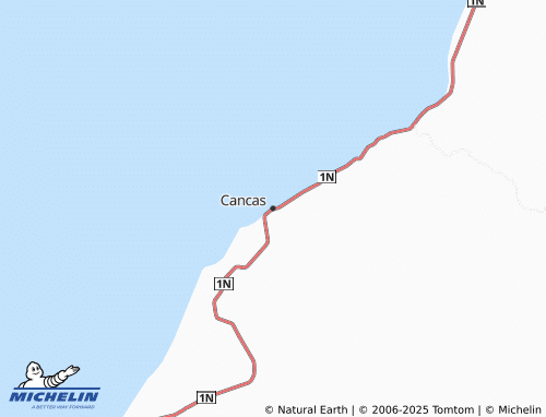 MICHELIN Cancas map - ViaMichelin