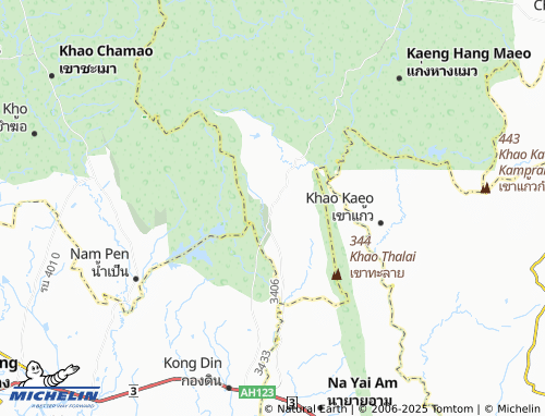 MICHELIN Khao Wongkot map - ViaMichelin