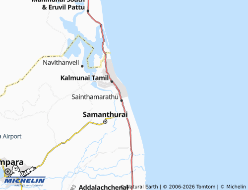 Mappa MICHELIN Kalmunaikudi 11 - ViaMichelin