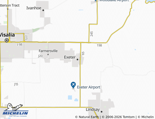 Mappa MICHELIN Exeter - ViaMichelin