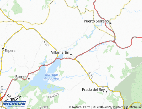 MICHELIN Villamartín map - ViaMichelin