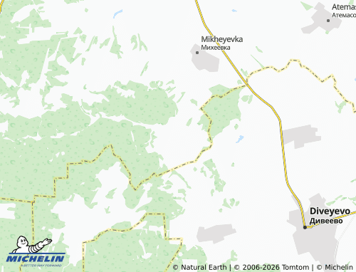 MICHELIN-Landkarte Kanerga - ViaMichelin