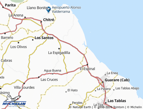 Mapa MICHELIN Los Ángeles - ViaMichelin