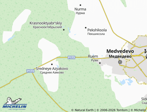 MICHELIN-Landkarte Nol'ka - ViaMichelin