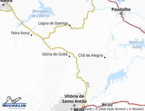 MICHELIN Madre de Deus map - ViaMichelin