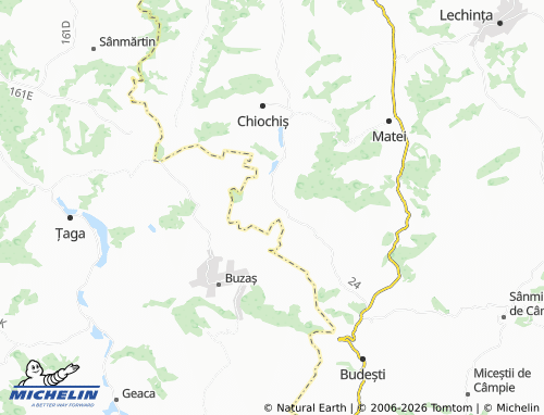 Mappa MICHELIN Buza Cătun - ViaMichelin