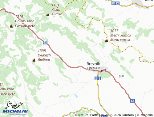 Carte MICHELIN Garlo - ViaMichelin