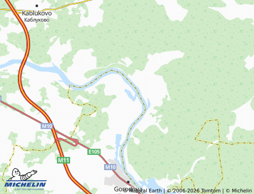 Carte MICHELIN Gorki - ViaMichelin