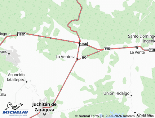 MICHELIN La Ventosa map - ViaMichelin