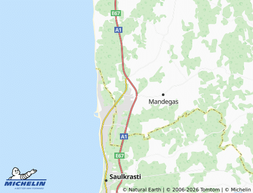 Mapa MICHELIN Skulte - ViaMichelin